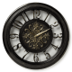 Часы настенные Рубин 3526-003 черные с патиной 35 см