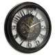 Часы настенные Рубин 3526-003 черные с патиной 35 см