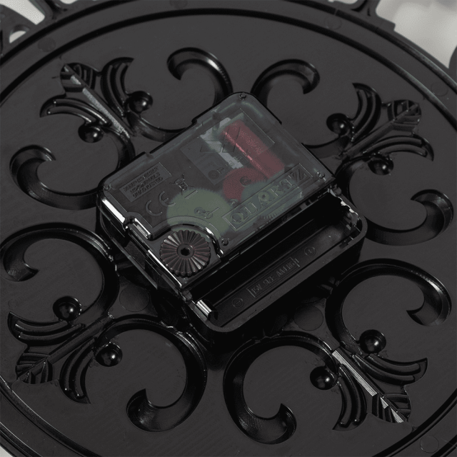 Часы настенные Рубин 3526-003 черные с патиной 35 см