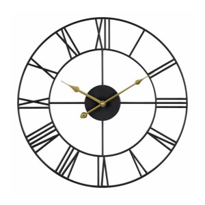 Часы настенные Рубин 4848-004 черные 45.5 см