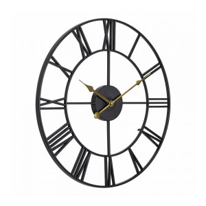Часы настенные Рубин 4848-004 черные 45.5 см