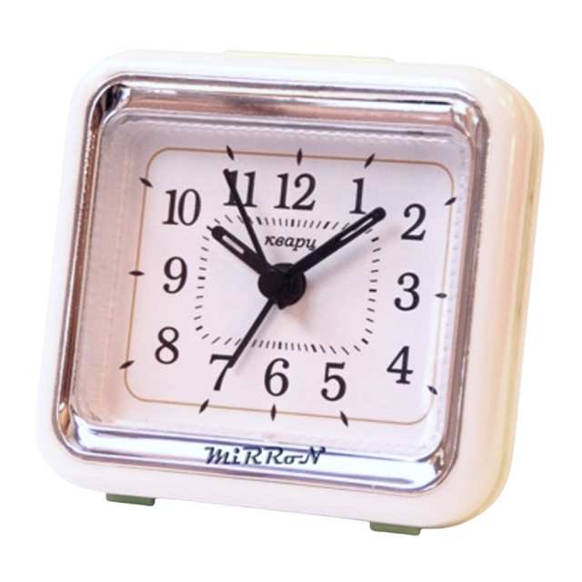Часы-будильник Mirron 2615 кварцевый 7.5*8*4.5 см