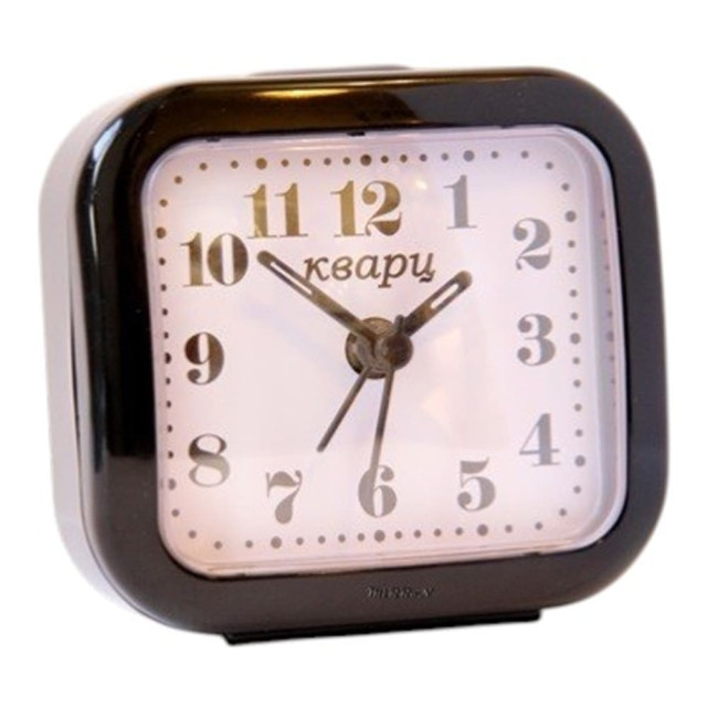 Часы-будильник Mirron 3011 кварцевый 7.5*8.1*3.8 см