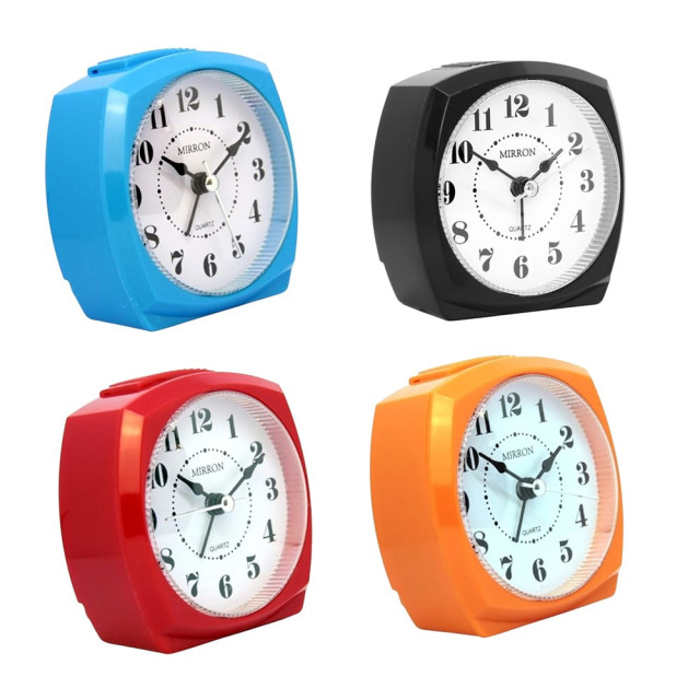 Часы-будильник Mirron 3021 кварцевый 8.6*8.5*4.5 см