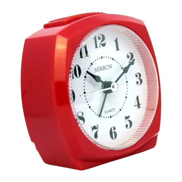 Часы-будильник Mirron 3021 кварцевый 8.6*8.5*4.5 см