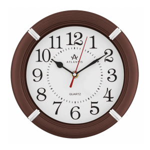 Часы настенные Atlantis TLD-6049 24*24*4 см