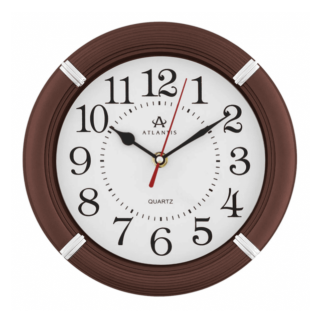 Часы настенные Atlantis TLD-6049 24*24*4 см