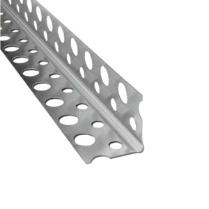 Уголок перфорированный Скайпрофиль алюминиевый 19*3000*0.22 мм