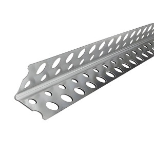 Уголок перфорированный алюминиевый  0.25х0.25-2500м