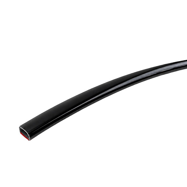 Лента ПВХ самоклеящаяся Sanrelia для внутренней отделки черная 3 м