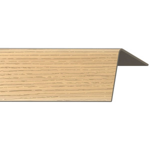 Угол Rico Moulding №123 с тиснением дуб золотистый 20*20*2700 мм