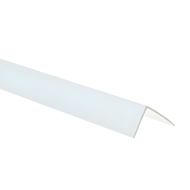 Угол отделочный Пластал KU10 10*10 мм белый 2.7 м