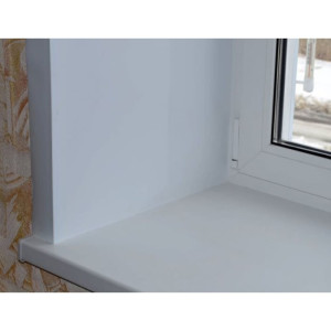 Профиль F-образный ПВХ Sanrelia Снежана 10 мм 3 м