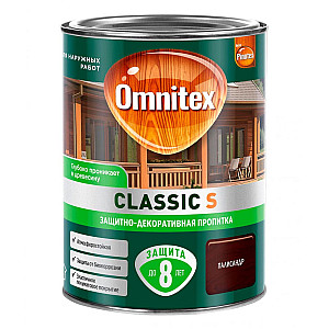 Защитно-декоративная пропитка Omnitex Classic S палисандр 0.9 л