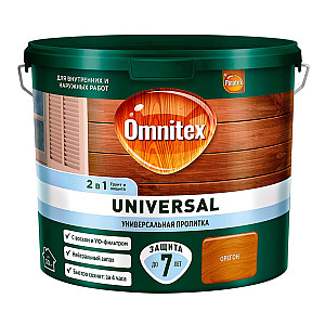 Пропитка для дерева Omnitex Universal 2 в 1 орегон 2.5 л