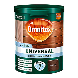 Пропитка для дерева Omnitex Universal 2 в 1 палисандр 0.9 л