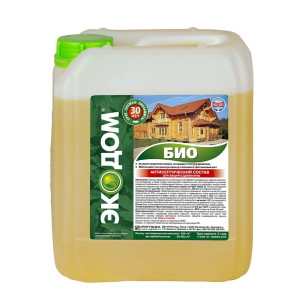 Антисептический состав Экодом Био для защиты древесины 5 л