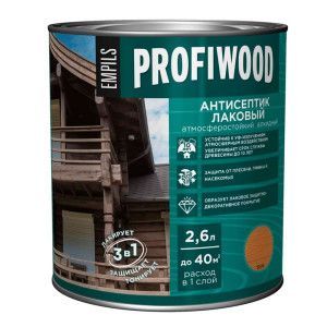 Антисептик Profiwood лаковый тонирующий бук 2.6 л