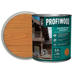 Антисептик Profiwood лаковый тонирующий бук 2.6 л