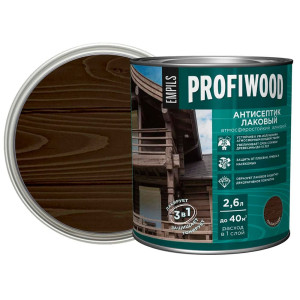 Антисептик Profiwood лаковый тонирующий палисандр 2.6 л