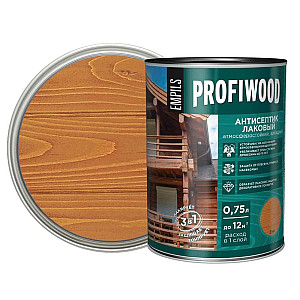 Антисептик Profiwood лаковый тонирующий бук 0.75 л