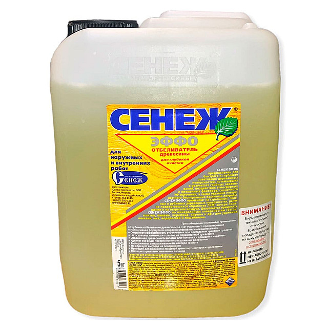 Антисептик для древесины Сенеж Эффо 5 кг