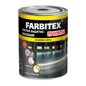 Состав защитно-красящий Farbitex для бетона и бетонных полов 3.6 кг
