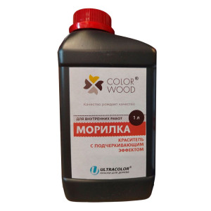 Морилка Colorwood на водной основе беленый дуб 1 л