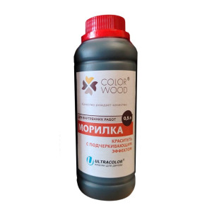 Морилка Colorwood на водной основе walnut 0.5 л