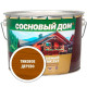 Антисептик декоративный Сосновый Дом 2 в 1 тиковое дерево 9 л