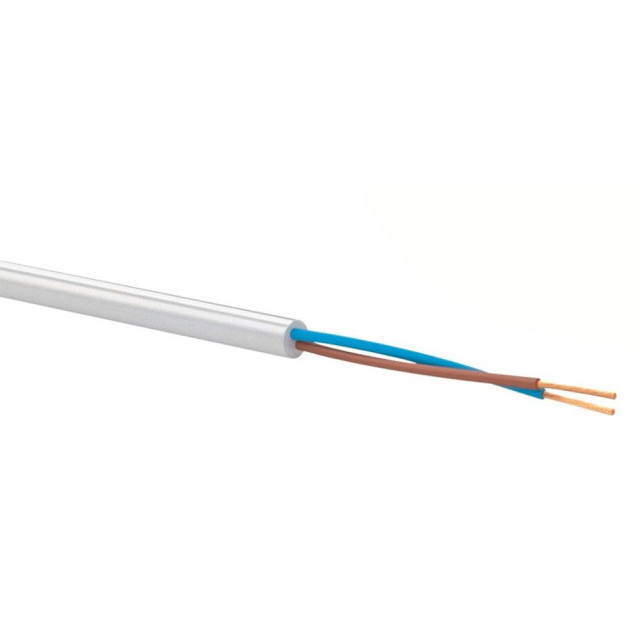 Провод TDM Electric SQ0118-0034 ПВС 2*1.0 белый