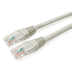 Патч-корд Cablexpert PP12-10M UTP кат.5e литой многожильный 10 м серый