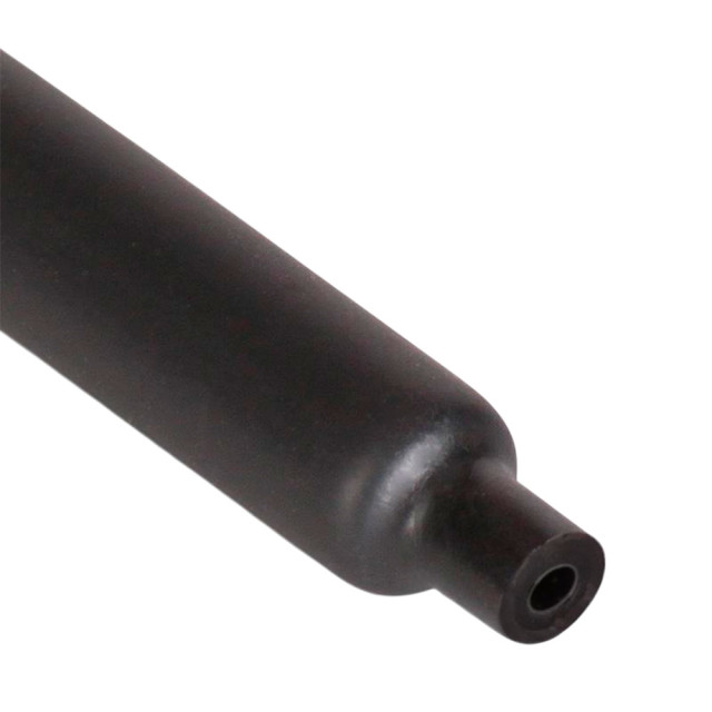 Трубка термоусадочная КВТ 75904 клеевая ТТК 3:1-3/1 черная