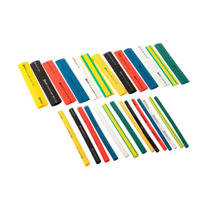 Набор термоусаживаемых трубок EKF PROxima tut-n-4-r 7 цветов по 5 шт