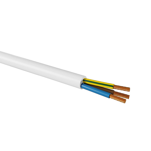 Провод TDM Electric SQ0118-0040 ПВС 3*2.5 белый