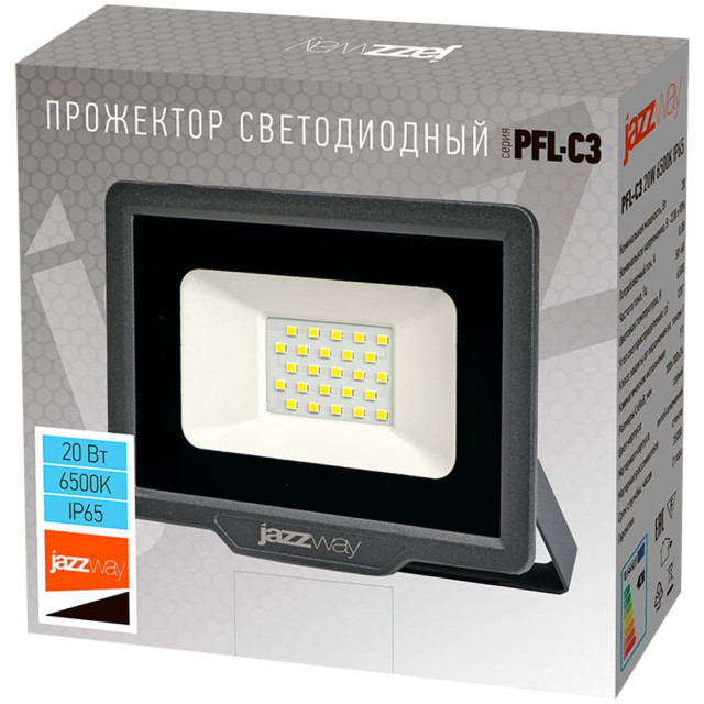 Прожектор Jazzway PFL-C-20w 6500К IP65