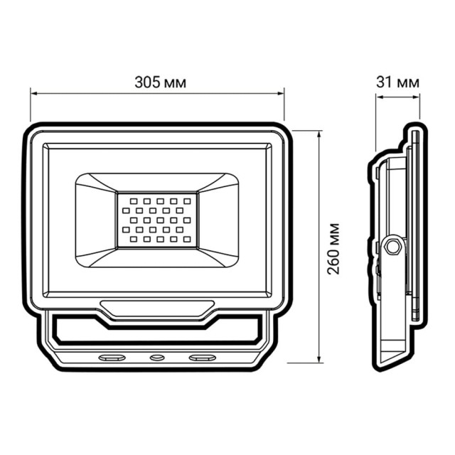 Прожектор Jazzway PFL-C3 150w 6500K IP65