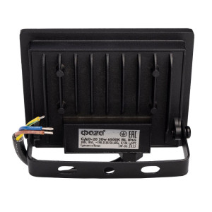 Прожектор светодиодный ФАZA СДО-20 30W 6500K BL IP65 230V