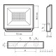 Прожектор светодиодный ФАZA СДО-20 30W 6500K BL IP65 230V