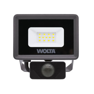 Прожектор Wolta WFL-10W/06S Led 10Вт 5700K 900лм IP65 с датчиком серый