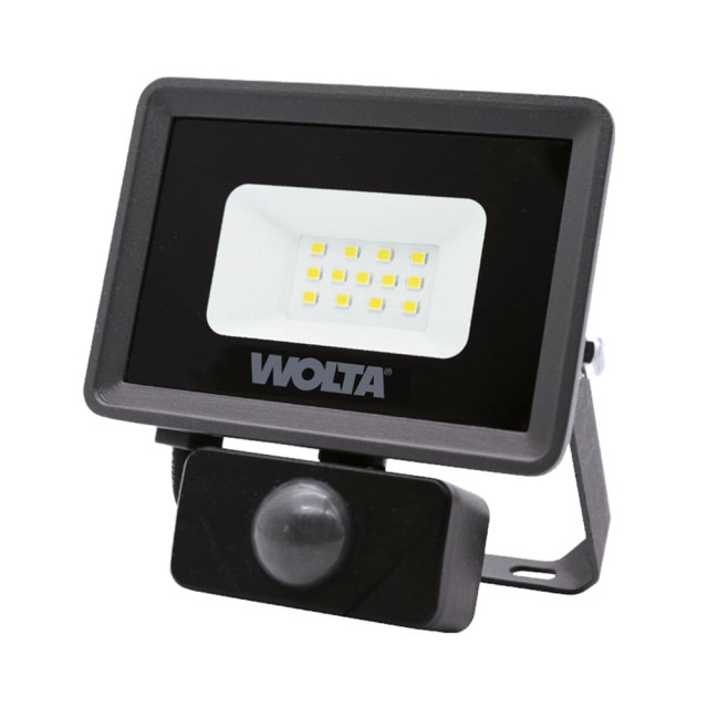 Прожектор Wolta WFL-10W/06S Led 10Вт 5700K 900лм IP65 с датчиком серый