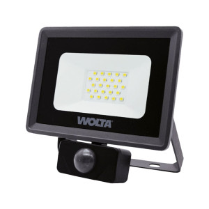 Прожектор Wolta WFL-20W/06S Led 20Вт 5700K 1800лм IP65 с датчиком серый
