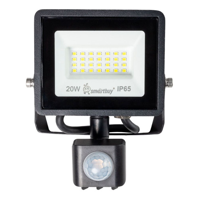 Прожектор светодиодный Smartbuy Led FL Sensor Pro 20W 6500K IP65