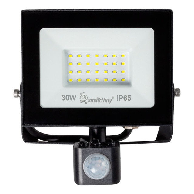 Прожектор светодиодный Smartbuy SBL-EFLPIR-30-65 Led FL Sensor Pro 30W 6500K IP65