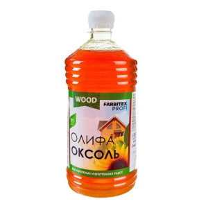 Олифа Оксоль Farbitex Profi Wood марки ПВ 1 л