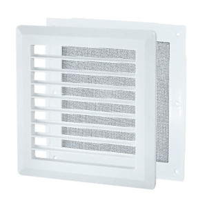 Вентрешетка TDM Electric SQ1807-0020 203*203 мм разъемная с москитной сеткой прямые жалюзи
