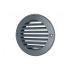 Вентрешетка Era 10РКНсер круглая с фланцем D100 мм серая