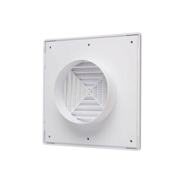 Вентрешетка Storm RP-1717-F100 потолочная 170*170 мм с фланцем 100 мм