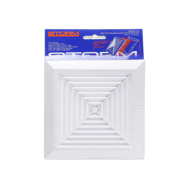 Вентрешетка Storm RP-1717 170*170 мм потолочная