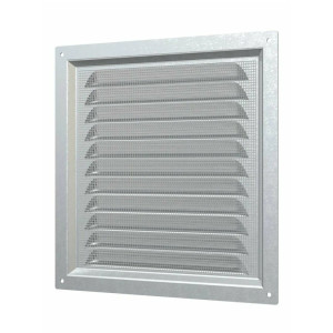 Вентрешетка Era 2020МЦ 200*200 мм металлическая оцинкованная